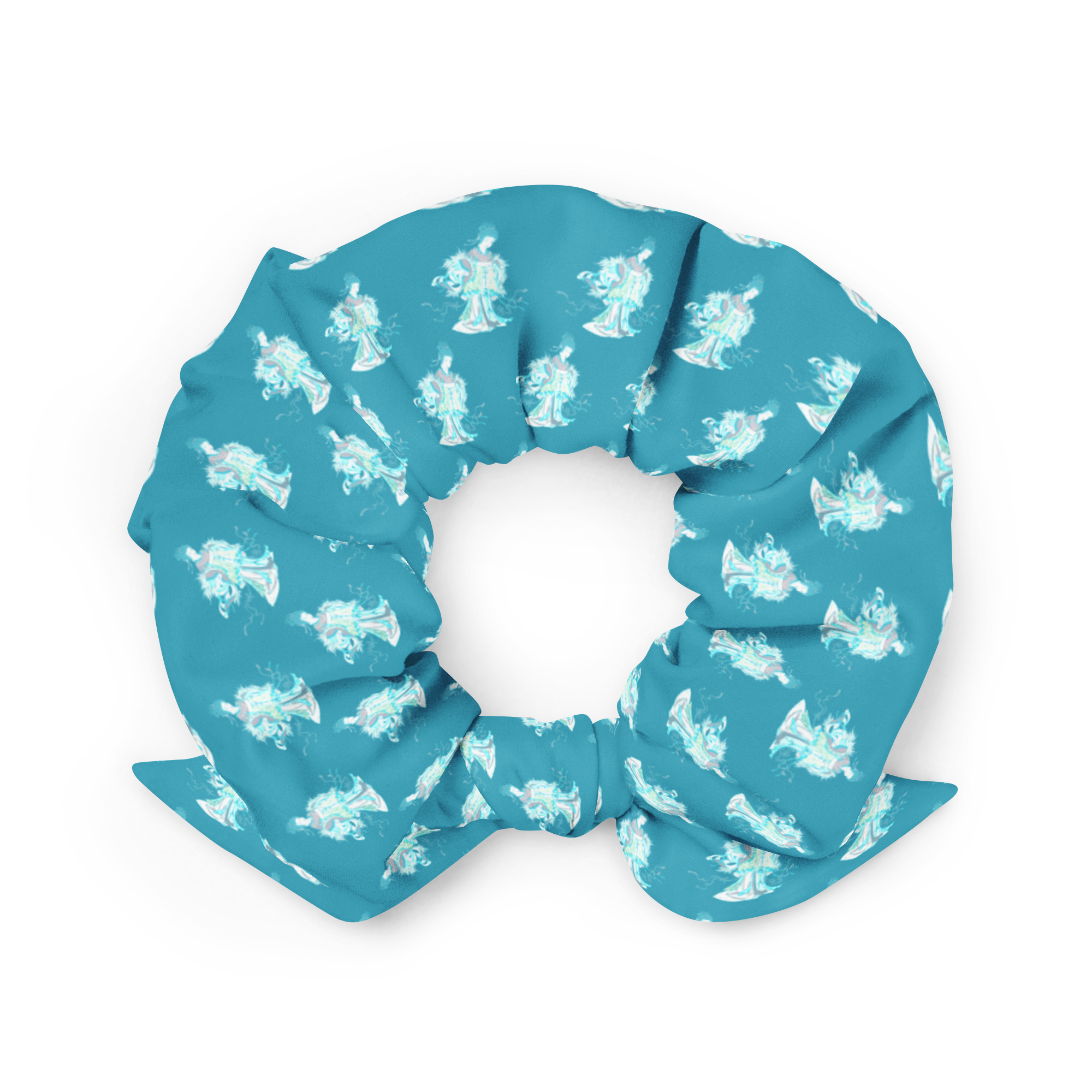 Chouchou Cyan assorti Bikini – Image 2